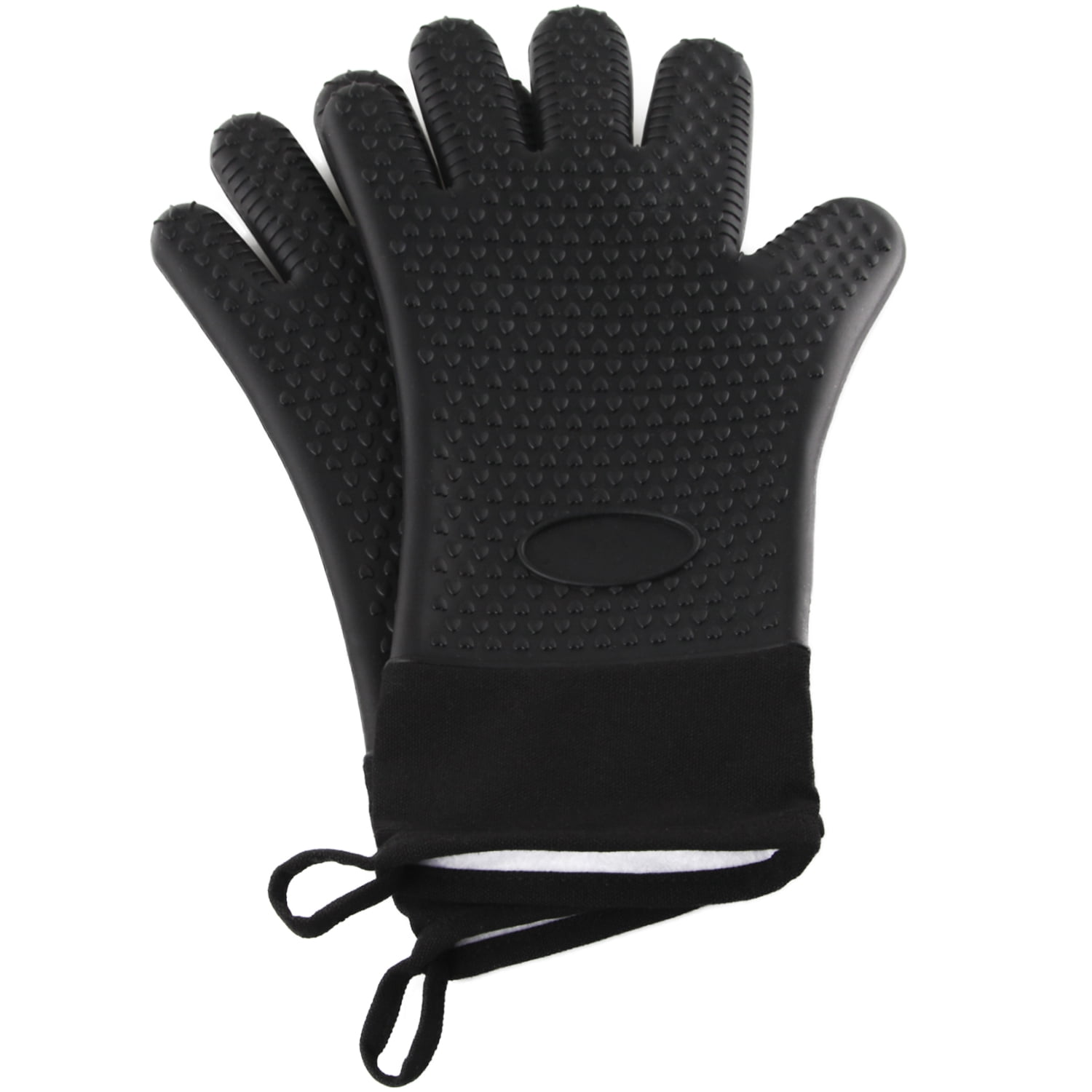 Heat Resistant Gloves BBQ Accessories Silicone Oven Mitts for