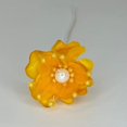 thumbnail image 3 of Organza and Satin Flower with Pearl Spray Yellow (72 Flowers), 3 of 6