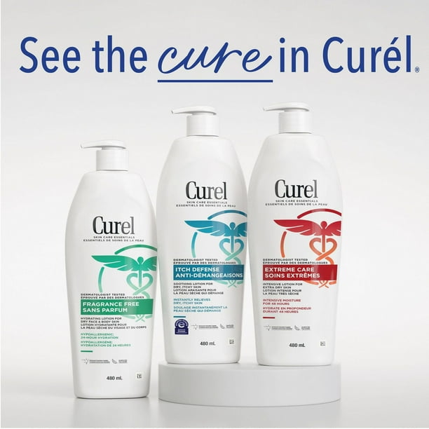Curel® Itch Defense® Calming Lotion, Moisturizer for Dry, Itchy