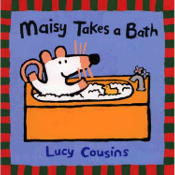 Pre-Owned Maisy Takes a Bath (Hardcover) by Lucy Cousins