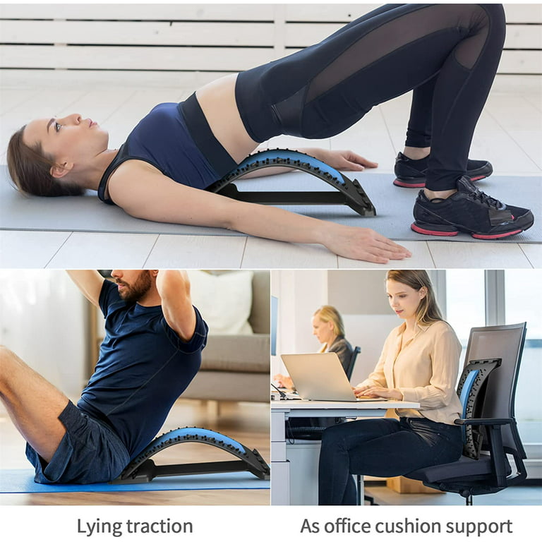 Lumbar Massager Back Stretche Pain Relief Device 4Level Massager Pain Relief  for Herniated Disc Sciatica Scoliosis Back Support - AliExpress
