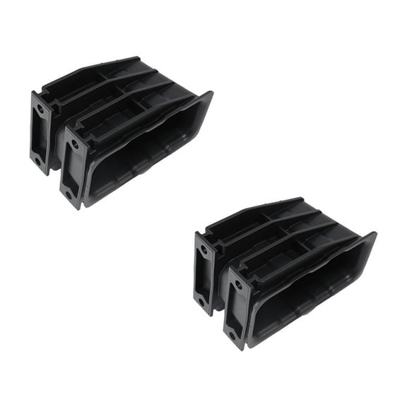 2 Pack Heavy Duty Bumper Bracket Receptacle Compatible w/ Freightliner Cascadia 2008-2018 - Bumper Bracket Replaces 21-27302-000, OE Aftermarket 1505-0004, Wabco 20480, Dorman 924-5211