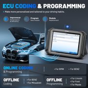 XTOOL D9S Pro Wireless Automotive Diagnostic Scanner, Bi Directional Scan Tool, Full System Diagnostic Tool with KC501 KS-1 Key Pr0gramming Tool, Topology Map, 45 Services