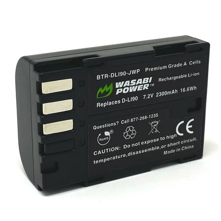 Wasabi Power Battery for Pentax D-LI90, D-L190