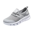 thumbnail image 2 of Willtoo Women’s Slip‑On Mesh Walking Shoes, Elastic Strap Breathable Platform Casual Sneakers, Lightweight Non‑Slip Summer Sport Trainers for Outdoor Travel Shopping Daily Occasions, 2 of 5