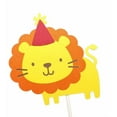 thumbnail image 3 of ZYLER- Jungle Lion Boy Birthday Centerpiece Sticks Cake Toppers Party Decor With Age, 3 of 6