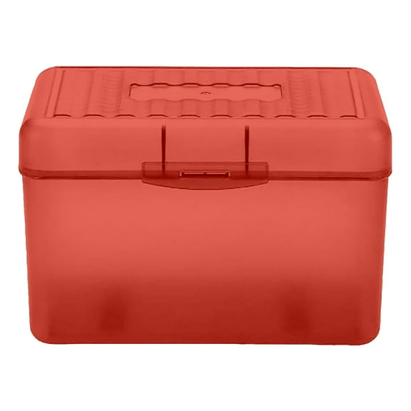 3x5 Index Card Holder - Waterproof, Holds 250 Cards, Translucent Storage Box