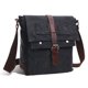 thumbnail image 3 of Hombres hombres bolsa de hombro cámara libro billetera de almacenamiento crossbody pack gran capacidad Camping Flap Messenger bolsa múltiple bolsillos negro pequeño Methold AP004585-10, 3 of 6