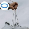 thumbnail image 1 of unbranded 1Par Cordones Planos De Poliéster Para Zapatillas Con Degradado Y Uso Casual Deportivo, 1 of 8