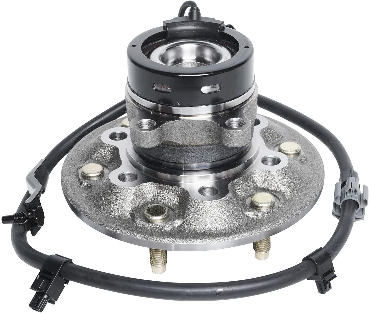 Detroit Axle - 2WD Front Wheel Bearing Hubs for 2004-2008 Chevy Colorado GMC Canyon Isuzu i-280 i-290 i-370, Replacement 2004 2005 2006 2007 2008 Wheel Bearing and Hubs Assembly Set