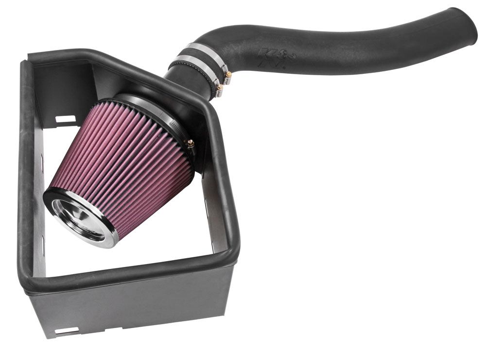 K&N Cold Air Intake Kit High Performance, Guaranteed to Increase