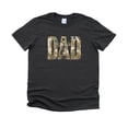 thumbnail image 6 of Dad Shirt for Hunter Camo Outdoorsman Deer Hunting Graphic Tee for Men Dark Gray Heather Shirt Adult X-Large, 6 of 7