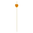 thumbnail image 2 of Visland 100 pcs Counts Bamboo Cocktail Picks, Handmade Wooden Fruit Sticks Cocktail Skewers, Cocktail Sticks for Appetizer Drinks Fruits Sandwich Party Decorative Food Picks,Heart Pattern, 2 of 6