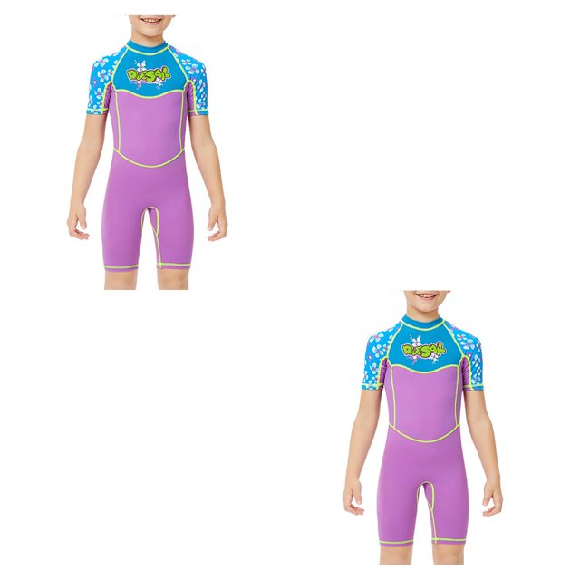 Eigraketly Trajes de neopreno transpirables, traje de buceo ultrafino para niños, traje de baño de moda de secado rápido, antimedusas, varios tamaños Type2 NO2 Eigraketly CBP194535