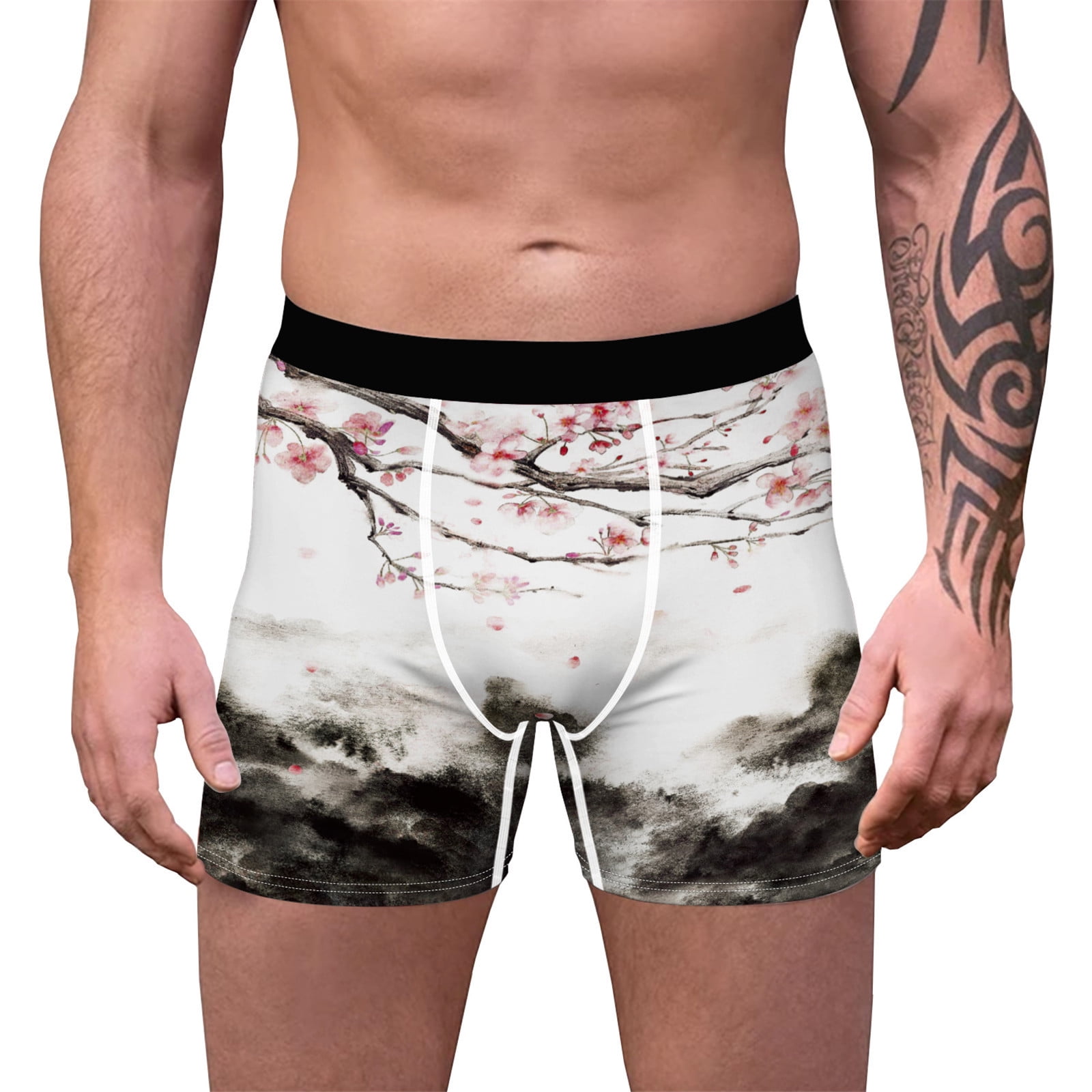 Aayomet Boxer Brief For Men Men's Underwear – Cool Cotton Trunk with  Contour Pouch and Shorter 4 Inseam – Comfortable Underwear,White XXL 