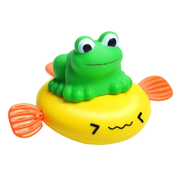 Juguetes de baño para bebé, Agua pulverizada, juguete para bañera, juegos de piscina, juego divertido en agua, animales de dibujos animados para Rana