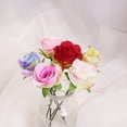 thumbnail image 3 of KAKOWELY 30 rosas artificiales, mini arreglos florales, material para manualidades., 3 of 5
