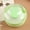 Green, variant on Beach Sand Remover Body Powder Puff and Storage Container for Children/Baby/Adult