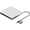 White, variant on ROOFULL ECD829-Y USB 3.0/USB-C External CD/DVD-RW Optical Drive