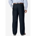 thumbnail image 2 of KingSize Men's Big & Tall Relaxed Fit Wrinkle-Free Expandable Waist Pleated Pants, 2 of 5
