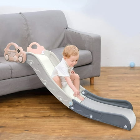 Kids Sofa Slide Climbing Slide for Bed Toys for Kids Playing Home Easy to Assemble The Lengthen Board Play Set for Having Fun Over 36-Month-Old Toddlers