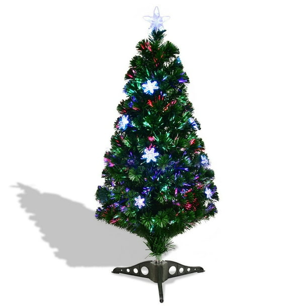 4 ft PreLit Fiber Optic Artificial Christmas Tree