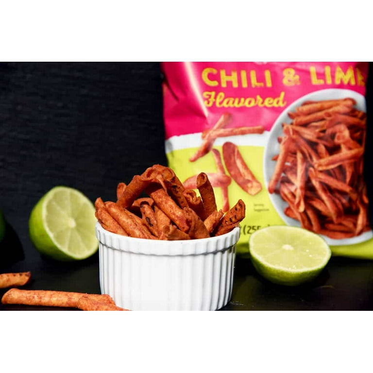 Trader Joe's, Rolled Corn Tortilla Chips, 9 oz, Chili and Lime