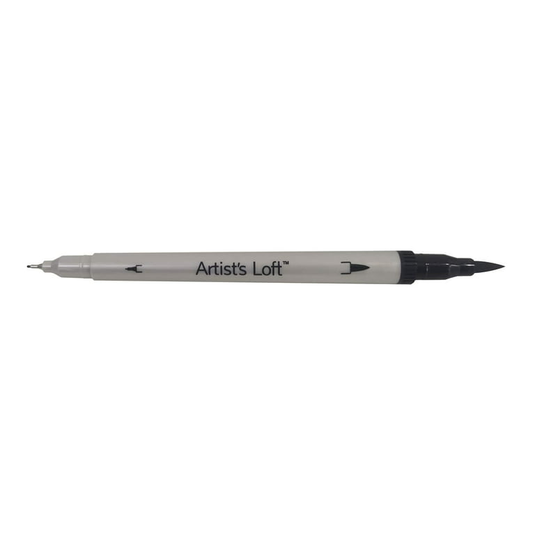 Dual Tip Brush Fineliner Markers by Artist's Loft™