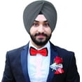 thumbnail image 1 of eloria Sikh Turban Cotton Voile Patka Pagri Dastar Fabric Madhurani Turban Dashmesh Pagri Gray, 1 of 2