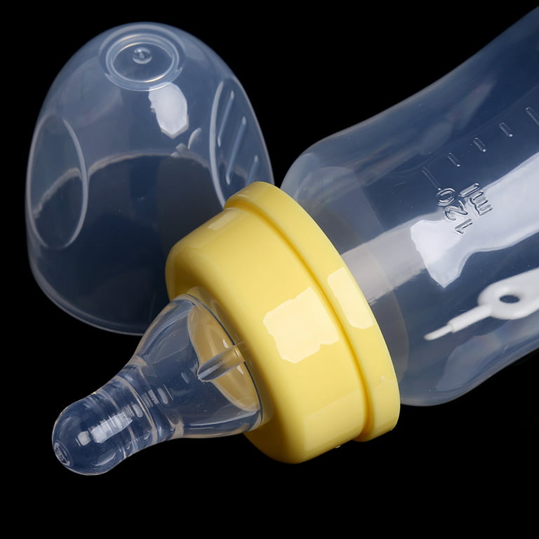 GENEMA 120ml Baby Newborn Nursing Nipple Bottle Silicone Pacifier Milk  Water Feeding 