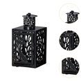 thumbnail image 6 of yotijay Black Halloween Hanging Candle Lantern Tabletop Decoration 9x9x19.5cm Heavy Duty D, 6 of 9