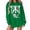 Green [Halloween Clothes for Women Clearance], variant on Halloween Outfits for Women Loose Fit X-Ray Skeleton Printed Maternity Sweatshirts Pregnancy Announcement Tops Oversized Shirts Womens Sweaters Fall Fashion Clothing Grey, XXL