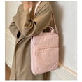 thumbnail image 4 of Women's Tablet Bag Nylon Shoulder Crossbody Handbag 26x39x8 cm, Large Capacity, Water-Repellent, Padded Protective Compartment, Adjustable Strap for Commute and School, 4 of 7