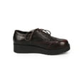 thumbnail image 2 of Wild Diva DF31 Women Leatherette Round Toe Wing Tip Creeper Brogue Oxford, 2 of 5