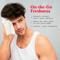 thumbnail image 3 of Duradry Whole Body Deodorant Wipes, 1 Pack – On-the-Go Sweat & Odor Protection, 3 of 8