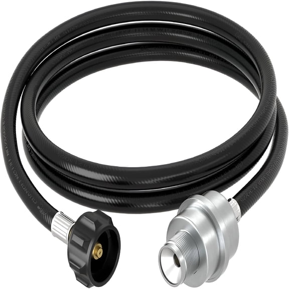 HIBIBUD 2026 New Propane Fuel Filter with 6Ft Propane Hose,Fit for Buddy Heaters,Connect to 5-40Lb Propane Tanks,For Camping,Outdoor Heating,Portable Heaters,Rv Use,And Emergency Heating Solutions.