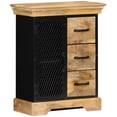 thumbnail image 1 of vidaXL Sideboard 60x30x75 cm Solid Mango Wood, 1 of 5