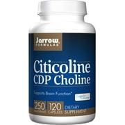Jarrow Formulas Citicoline, Supports Brain Function, 250 mg, 120 Caps