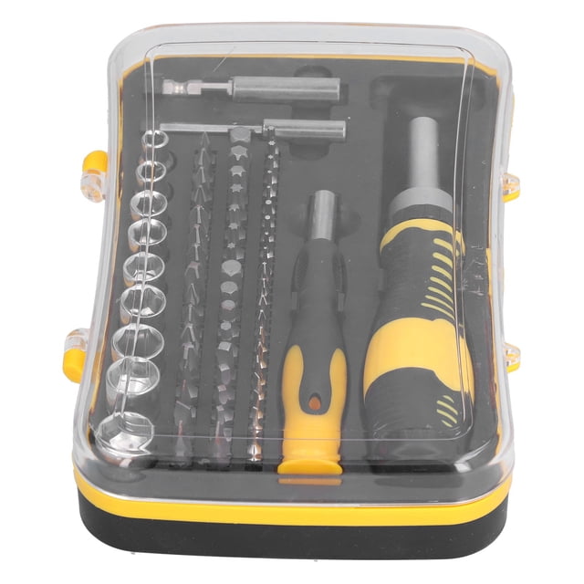 Jeu de Tournevis en Acier au Chrome Vanadium, 65pcs Jeu de Tournevis Chrome Électronique Kit Outil de Réparation Ensemble de Tournevis Domestique Performance Fiable