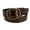 Brown, variant on CTM  Center Bar Buckle Belt with Flowers (Women)