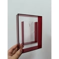 thumbnail image 1 of Marco de fotos acrílico de color Marco de fotos transparente de doble cara Marco de fotos de mesa con clip de 6 pulgadas Marco de fotos montado en póster Marco de fotos hueco para pared, 1 of 6