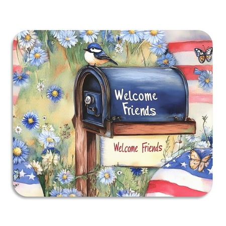 

ALAZA Dish Drying Mat for Kitchen Bird on Box Counter Absorbent Draining Pad 23.6 x19.7