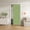 Green-42"W x 78"L (Pack of 1), variant on Blackout Fabric Folding Door Curtain Withic Closure - Accordion Style For Sliding Doors Closets Wardrobe And Temporary Solutions Doorway Curtains(w42 X L781 Panel)