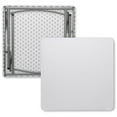 thumbnail image 6 of 3/4ft Folding Table Plastic Portable Card Table for Camping Picnic Party 3 Shape, 6 of 10