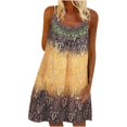 thumbnail image 2 of PENGXIANG Veste d'Été pour Femmes Robe Sans Manches Décontractée Décontractée Imprimée Camisole, 2 of 6