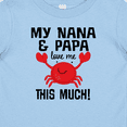 thumbnail image 4 of Inktastic Nana and Papa Love Me Grandson Boys or Girls Baby T-Shirt, 4 of 5