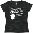thumbnail image 3 of Inktastic Someone in Arkansas Loves Me Women's T-Shirt, 3 of 5