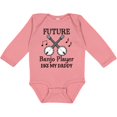 thumbnail image 3 of Inktastic Future Banjo Player Like Daddy Boys or Girls Long Sleeve Baby Bodysuit, 3 of 5