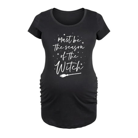 

Bloom Maternity - Must Be The Season Of The Witch - Maternity Scoop Neck T-Shirt