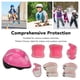thumbnail image 4 of Conjunto de equipo de protección deportiva para niños casco de bicicleta rodilla ajustable ANGGREK  Otros, 4 of 8